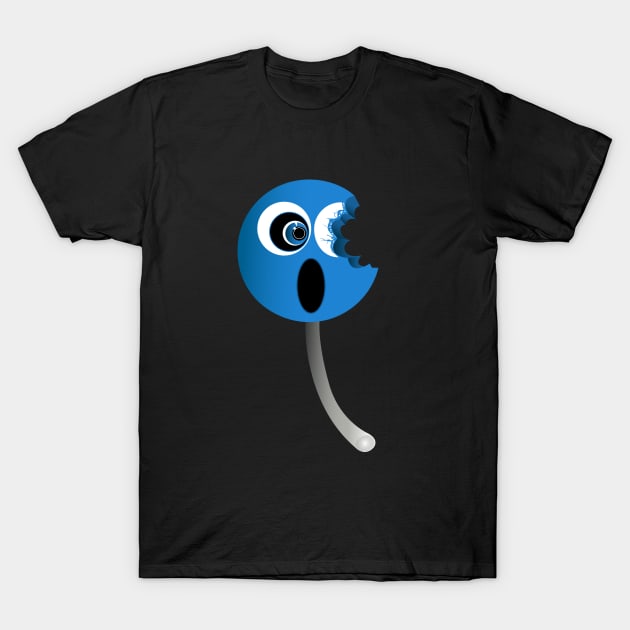 Blue Sucker T-Shirt by adamzworld